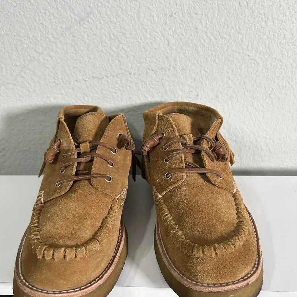 Sperry X Rebecca Minkoff Boots Gum Crepe Sole Wallabee Style Moccasin Size 11